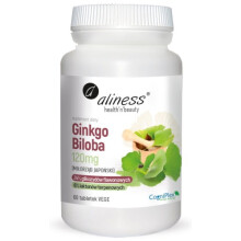 Aliness Ginko Biloba 120 mg 60 tabletek