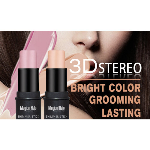 2Pcs Contour Highlighter Blush Sticks