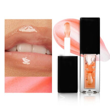(06) Hydrating Lip Glow Oil Plumping Lip Oil Lip Care Moisturizing Lip Oil Transparent Long Lasting Lip Oil for Women 07