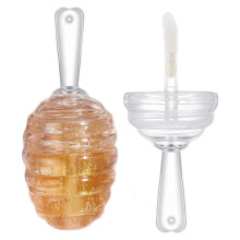 (JSW38) Hydrating Honeys Lip Oil Big Brush Plumpers Lip Gloss Lip Care Shimmering Lip Oil Moisturizing Lip Oil for Women