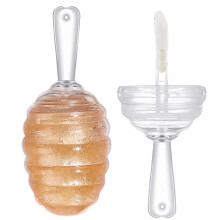 (JSW34) Hydrating Honeys Lip Oil Big Brush Plumpers Lip Gloss Lip Care Shimmering Lip Oil Moisturizing Lip Oil for Women