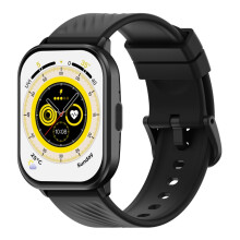 Faire Chliste Bluetooth Uiscedhíonach Zeblaze Gts 3 2.03-Orlach IP68 le Glaonna (Dubh) Bronntanais: dubh