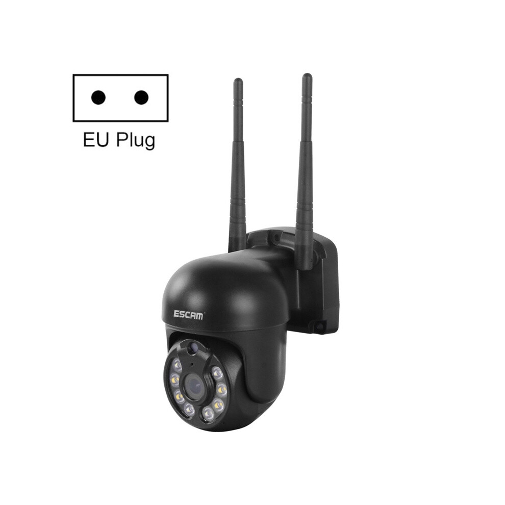 The Escam Wnk610 3Mp Wireless Dome Network Camera Supports Motion Detection, Two-Way Audio, Intelligent Full-Color Night Vision, And European Standar 9072918114675