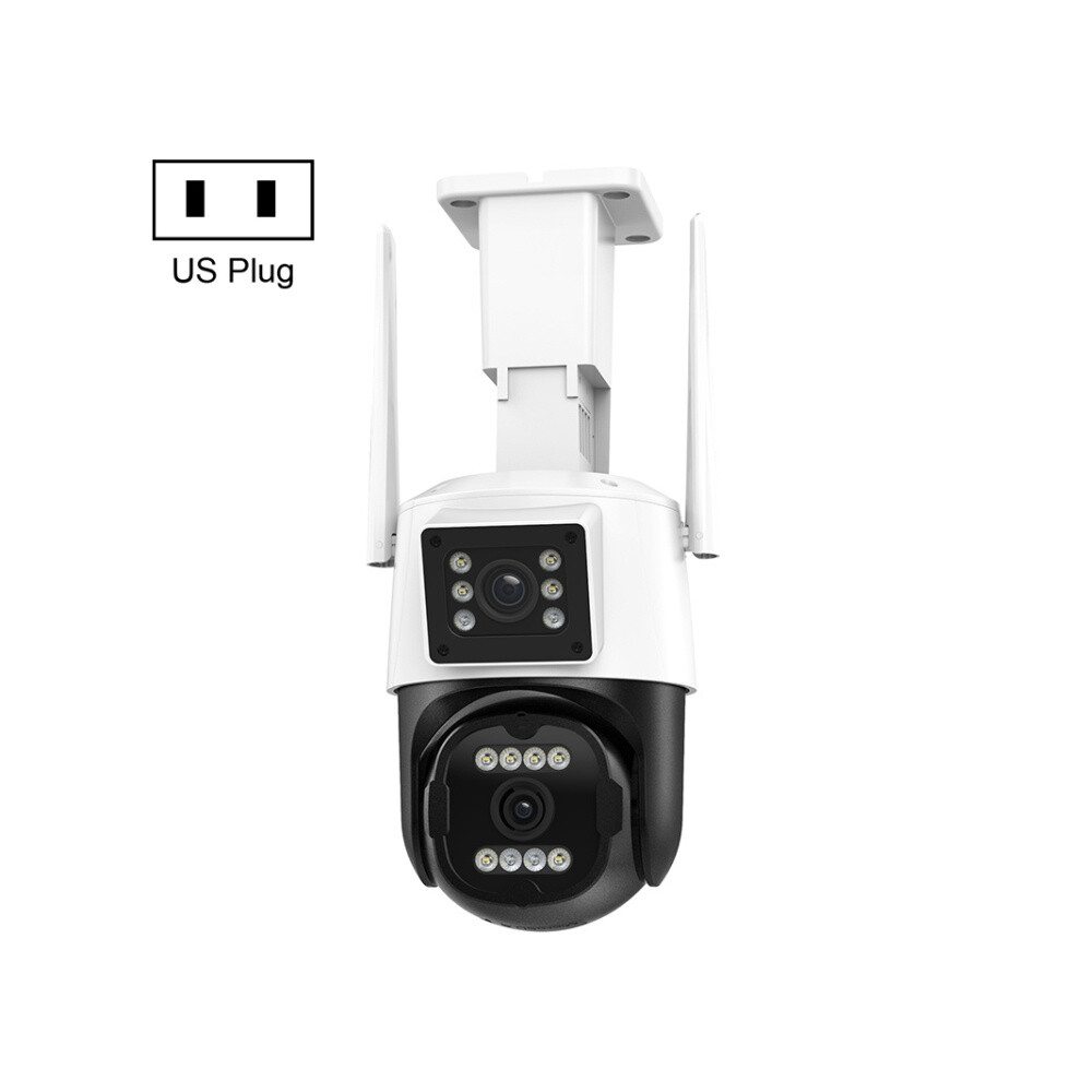 Qx103 Human Recognition Ai Alarm Wifi Dome Dual-Camera Ip Camera (Us Standard) Gifts:dual Camera 9072918114712