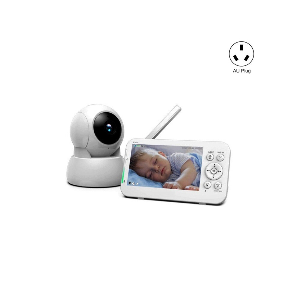 5-Inch Wireless Digital Baby Monitor With Infrared Night Vision And Two-Way Intercom (Australian Standard) Gifts:960 9072918115849
