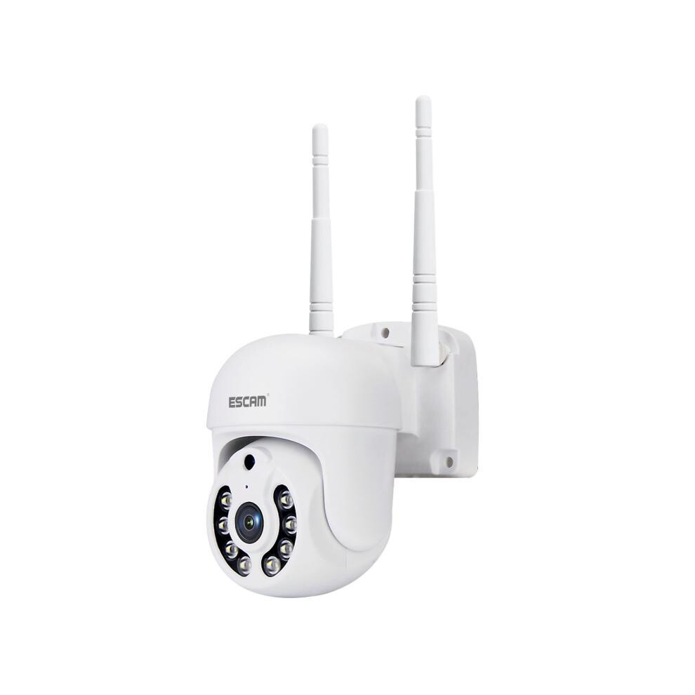 Escam Wnk710 3Mp Motion Detection Wi-Fi Smart Dual Light Source Camera, Australian Standard (White) Gifts:au Plug 9072918115566