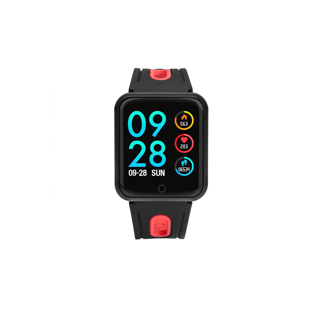 P68 Smartwatch Heart Rate Monitor Blood Pressure Activity Tracker (Red Silicone) Gifts:tbd056989501b 9072918116716