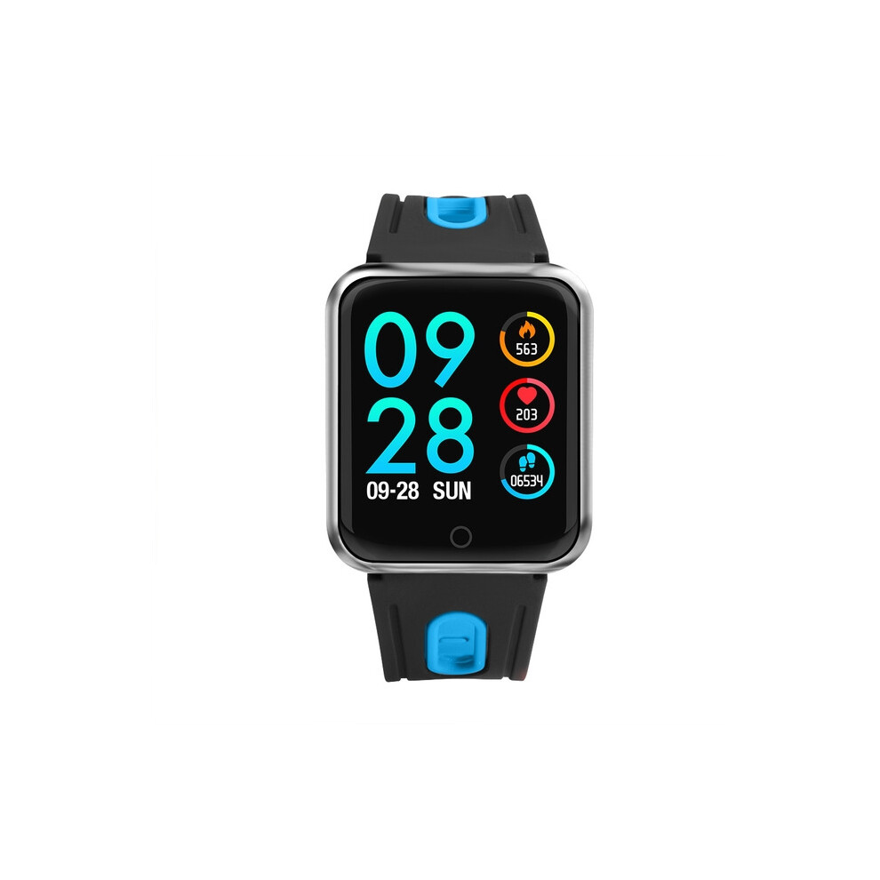 P68 Smartwatch Heart Rate Monitor Blood Pressure Activity Tracker (Blue Silicone) Gifts:tbd056989501a 9072918116563