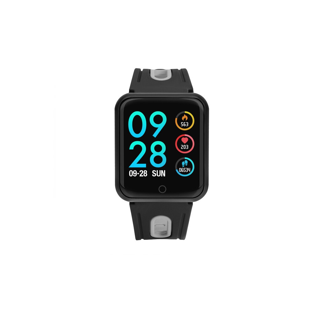 P68 Smartwatch Heart Rate Monitor Blood Pressure Activity Tracker (Black Silicone) Gifts:tbd056989501c 9072918116587