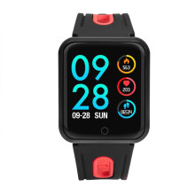 P68 Älykello Sykemittari Verenpaine Aktiivisuusseuranta (Punainen Silicone) Lahjat: TBD056989501B