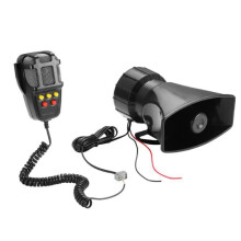 Aláram Leictreonach Gluaisteáin Hw-1006B 12V 100W 125Db 5-Thon le Micreafón Bronntanais: HW-1006B