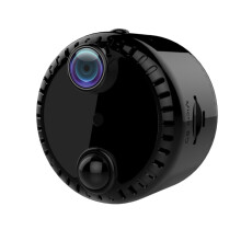 R10 4K HD nachtzicht mobiele camera met afstandsbediening, draadloze wifi-netwerkcamera, thuisnetwerkbewakingscamera (zwart) Cadeaus: wit