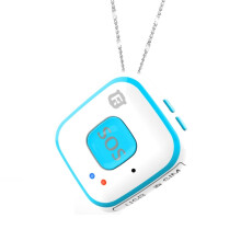 Aimsitheoir Pearsanta GSM LBS Wifi Agps le Crochadh Éigeandála Pearsanta, Branda Reachfar V28 (Bronntanais Dath: Gorm) Bronntanais: RF-V28