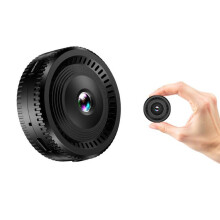 Mini-tragbares multifunktionales Überwachungs-Fisheye-Weitwinkelobjektiv (Schwarz) Geschenkidee: C8