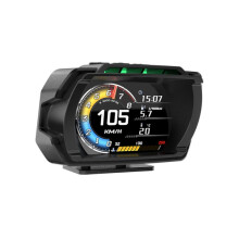 Affichage tête haute (HUD) avec compteur de vitesse LCD OBD (version thaïlandaise) - Cadeau : Version thaïlandaise