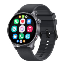 Reloj inteligente Zeblaze Btalk 3 GPS con pantalla AMOLED HD de 1,43 pulgadas, para salud y fitness, con soporte para llamadas Bluetooth (gris espaci