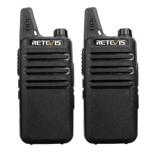 Ritek Rt22 Mini Rechargeable Two-Way Wireless Walkie Talkie compatible Hotels (European Band, Plug Not Included) Gifts:EU Frequency no Plug