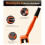 YeewayVeh 7PCS Motorcycle Cleaning Brush Kit, 2 Size Bendable Wheel 6