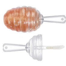(JSW33) Hydrating Plumping Honeys Lip Oil Gloss Moisturizing Lip Oil Transparent Lip Oil for Lip Care Dry Lip Nourishing Oil Multicolor