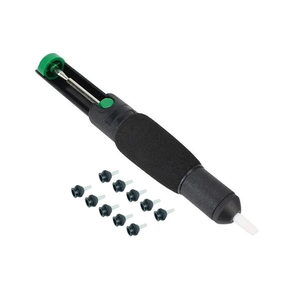 Manual Solder Sucker, High Temp Nylon Tip, Powerful Suction, Repair Tools For Electronics And Circuit Boards 6031603595666