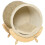 Kattenmand met plank en krabmat, kaki, 41 cm 1