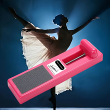 (Pink) Multi Layer Adjustable Resistance Strength Trainer With Slip Bottom Ideal Running Dancing Various Activities No Batteries