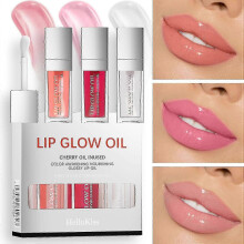 (A) 2025 3 In1hydrating Plumping Lip Glow Oil,transparent Toot Lip Oil,glossy Lip Oil,long Lasting Clear Glow Oil, Lip Oil Tinted For Lip Care And