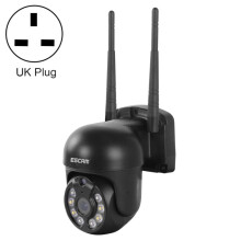 De Escam Wnk610 3MP draadloze dome-netwerkcamera ondersteunt bewegingsdetectie, tweewegsaudio, intelligent full-color nachtzicht en de Britse TF-C-st