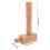 Stone Grain Grinder Handle: Ergonomic Wooden Auxiliary Mill Crank for Enhanced Grinding Efficiency 2