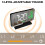 Digital Clock,Alarm Clock Bedside,7.3'' Large LED Mirror with Date Display,Temperature,Dual Alarm,Brightnee Adjust,DST 7