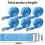 ASelected 4Pcs Ratchet Tie Down Straps 4 M X 25 Mm Adjustable Cargo Straps Ratch 2