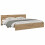 VidaXL vidaXL Bed Frame Artisan Oak 180 x 200 cm Engineered Wood 4