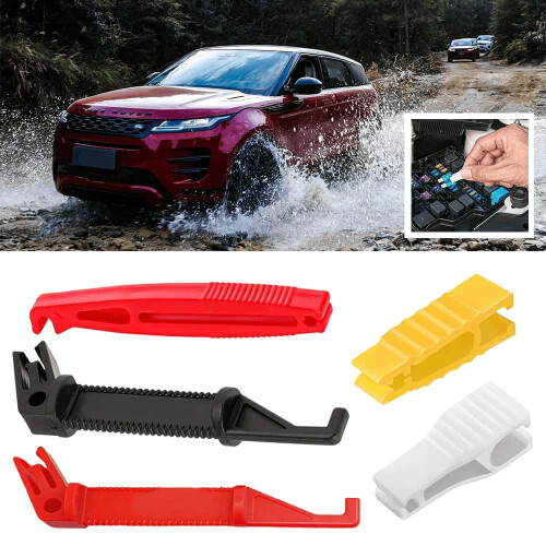 5 Pcs Fuse Puller Set, Mini Fuse Extractor Tools for Cars & Motorcycles 1