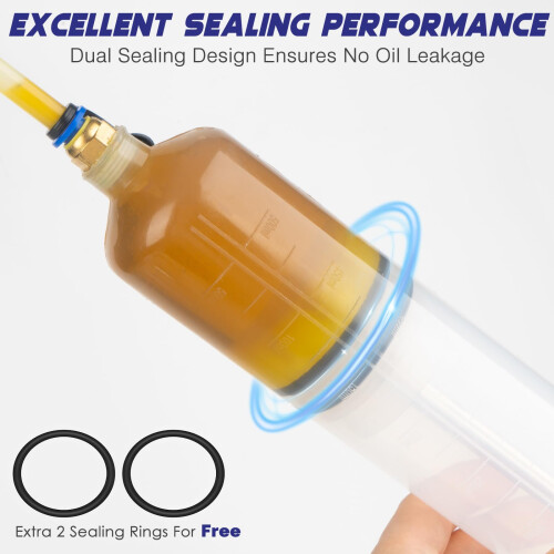 ExtreSpo 500ml Oil Extractor Pump, Oil Syringe 1