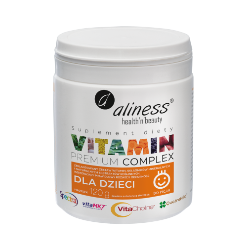 Aliness Premium Vitamin Complex Dla Dzieci Proszek 120 g