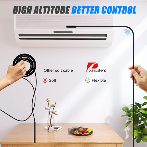 1920P Dual Lens Snake Inspection Borescope, Pancellent Type C Endoscope 1