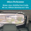 P Plate Stickers for New Driver | Micro-Perforated Tech: See-Through Inside, Bold Outside | Includes Both Micro-Perforated & Solid Vinyl Stickers | 7 5