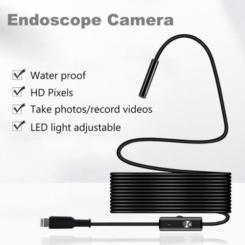 5.5mm Endoscope Snake Camera for Phone, Type C Inspection Camera 2