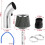 76mm Universal Car Cold Air Intake Filter Induction Kit(Silver） 3