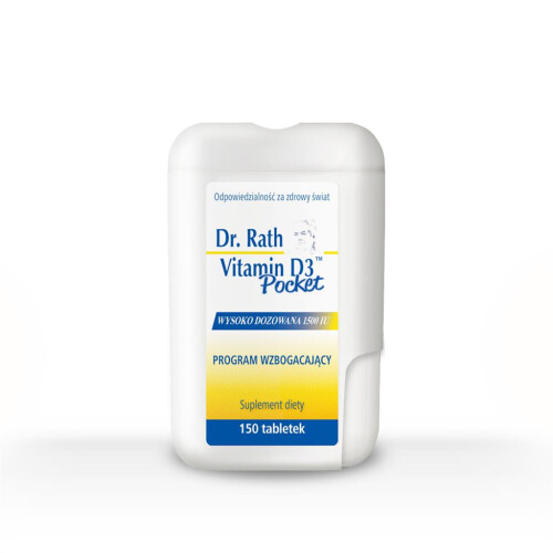 Dr Rath Vitamin D3 Pocket 150 tabletek
