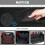 AOOWU Car Boot Storage Net 6 PCS, Black Magic Adhesive Mesh Cargo 4
