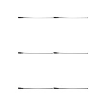 6X Dual Band 144Mhz 430Mhz Sma-Male Radio Antenna for Nagoya Na-771