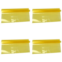 4X Yellow Car Tail Fog Light Headlight Tint Film Cover 30x60cm