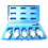 us pro US PRO 6pc Double Ended Drain Sump Plug Key Set Hex Square Drive 3231 4