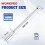 WORKPRO 14 mm Magnetic Spark Plug Socket, 3/8" Drive x 300 mm 4