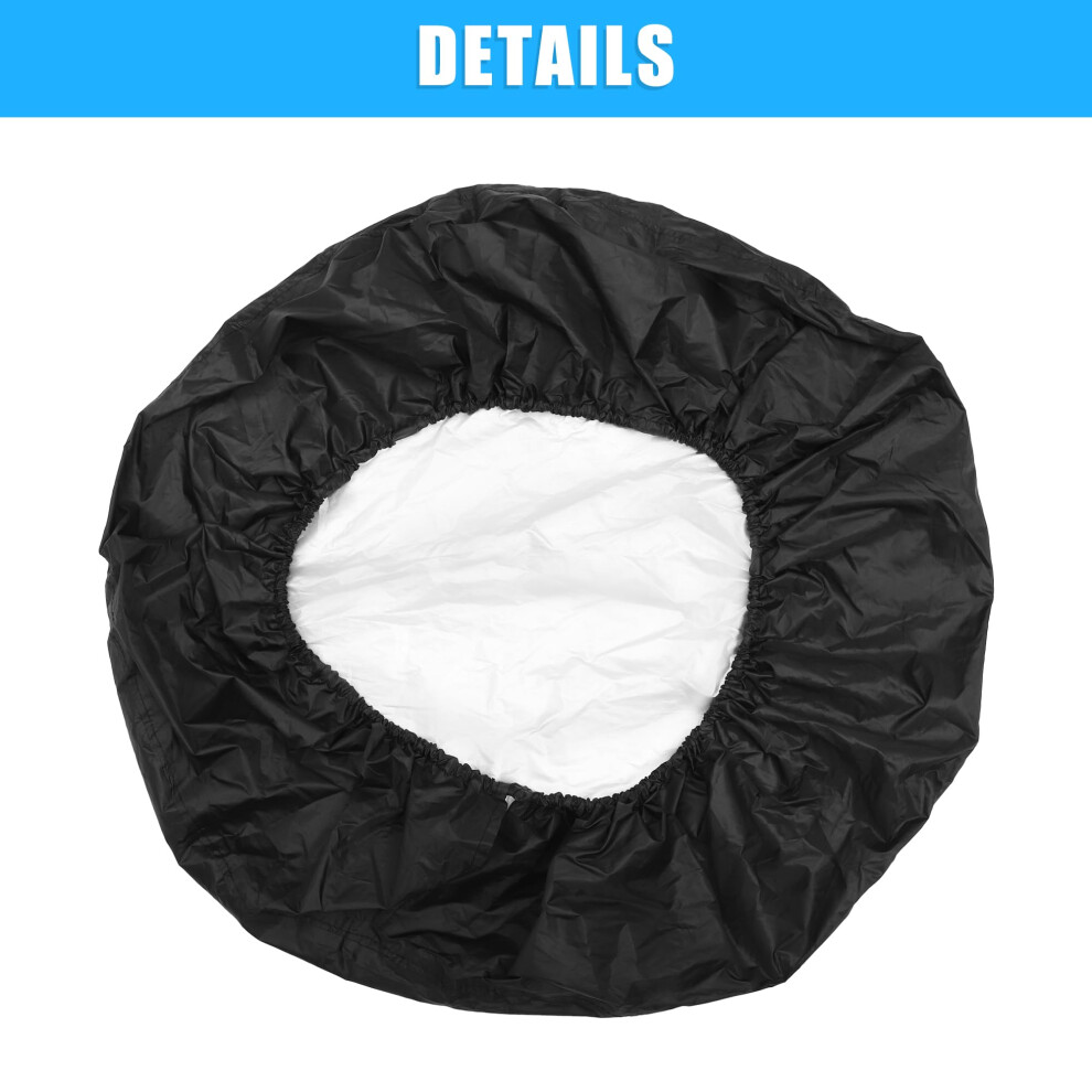 Uxcell Universal 210D Oxford Spare Tire Cover For Jeep Trailer Rv Suv 5005435362650