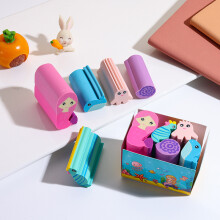 5Pcs/Lot Ocean Themed Cuttable Eraser Mermaid Octopus Whale Design Non-Toxic Clean Erase Rubber for School Supplies Kids Gifts