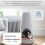 Tuya  WiFi Temperature & Humidity Sensor USB Powered Backlit Display  Life App  Air Thermostat 6