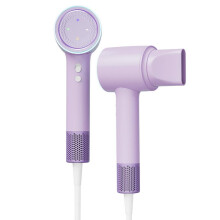 (purple, 1.8m) Hair Dryer 1800W High Power Blow Dryer for Home Salon Use Brushless Motor Fast Drying Low Noise Professional Wholesale