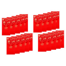 20 Pièces Enveloppes Rouges Du Nouvel Un Chinois Enveloppes D'Argent Chanceux Paquet Rouge Du Festival Du Printemps pour Le Mariage Du Nouvel Un